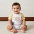 Tom and Jerry Print Cotton Dungaree and T-shirt Set - White / 12-18 mths