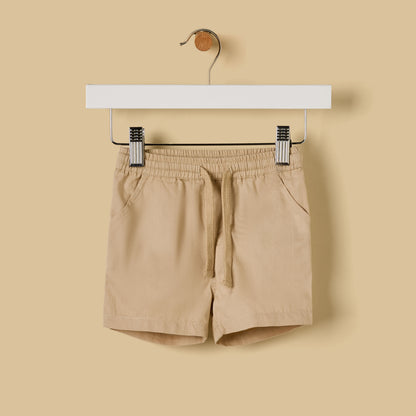 Gingham Cotton Shirt and Shorts Set