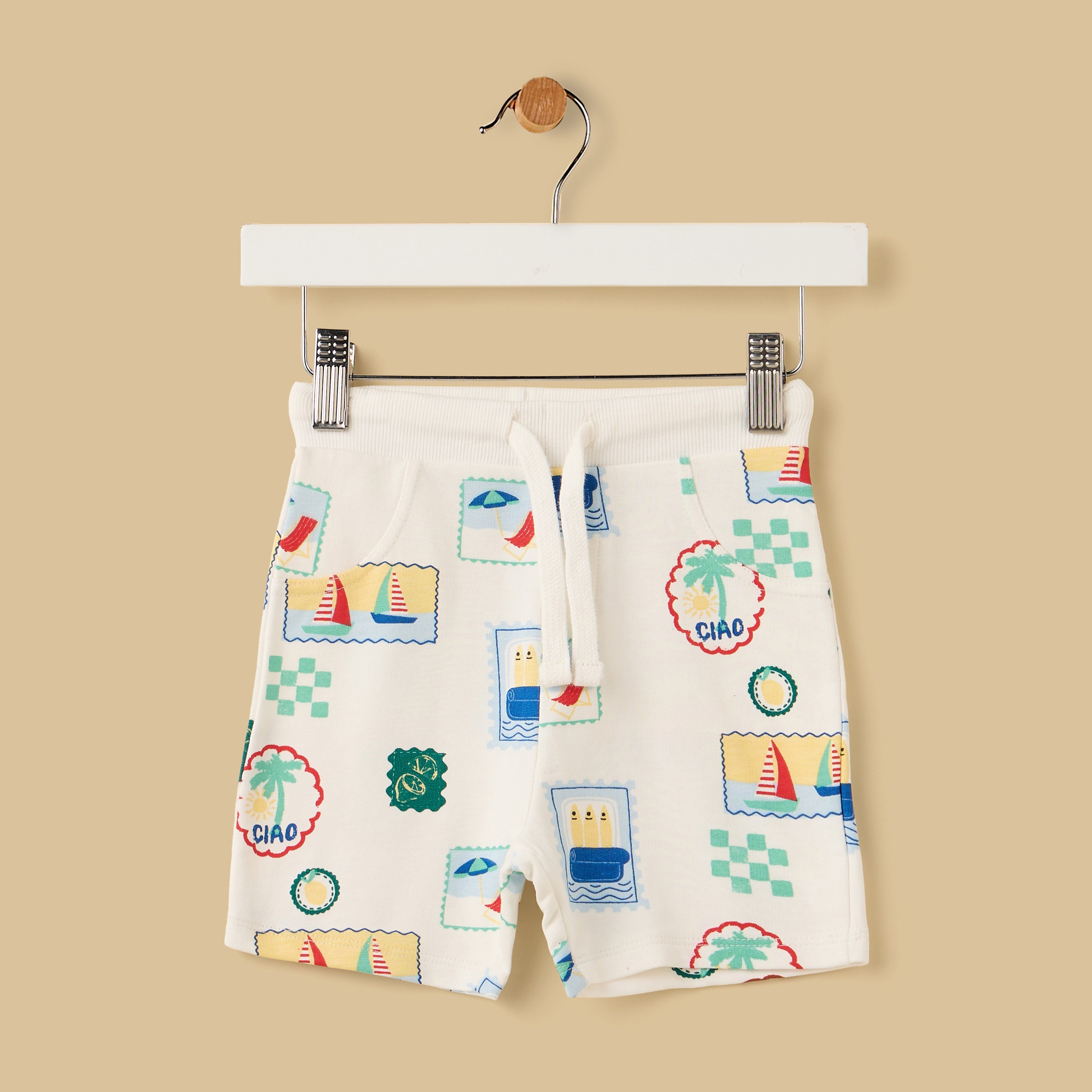 Pack of 2 - Printed Cotton Shorts