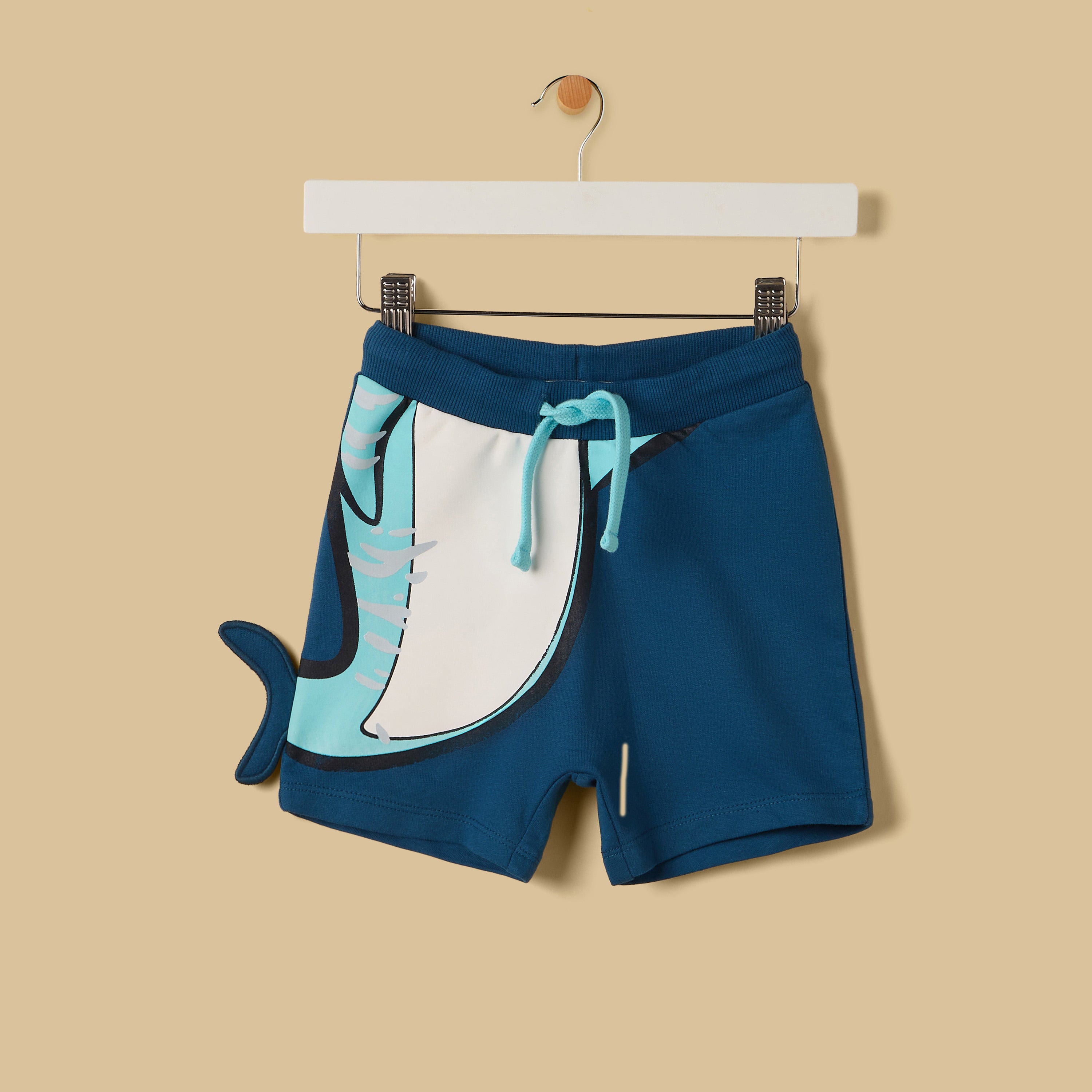 Shark 3D Print T-shirt and Shorts Set