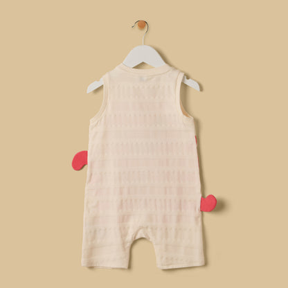 Octopus Lenticular Print Cotton Romper