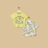 Graphic Print Cotton T-shirt and Shirt Set - Multicolour / 12-18 mths