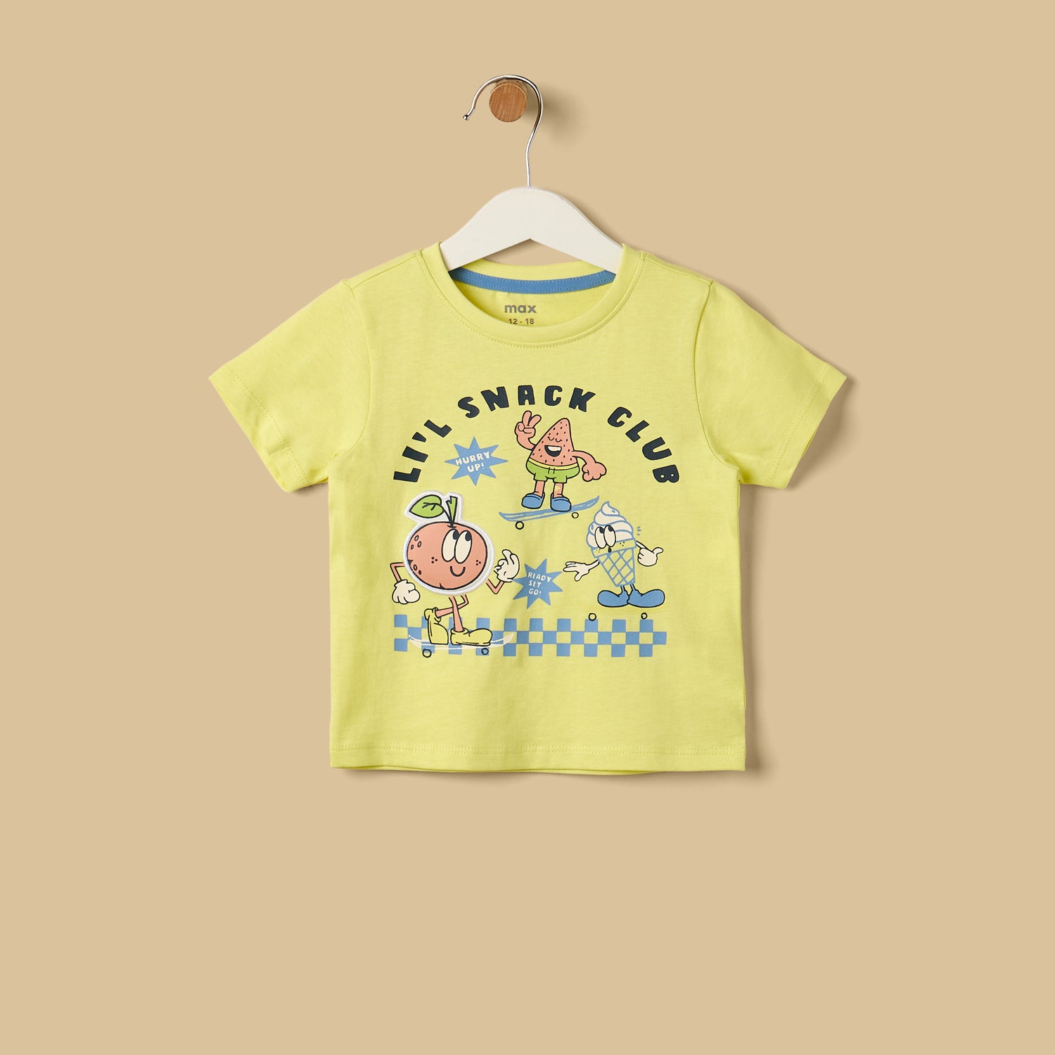 Graphic Print Cotton T-shirt and Shirt Set