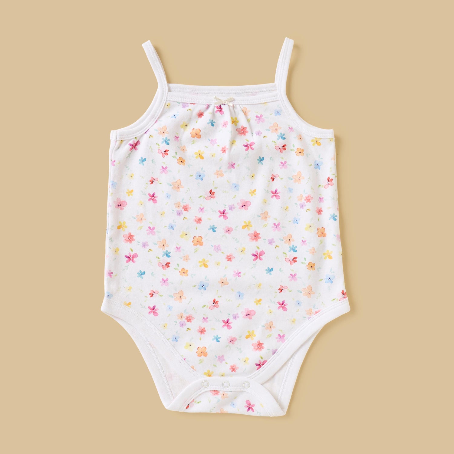 Pack of 3 - Printed Strappy Bodysuit