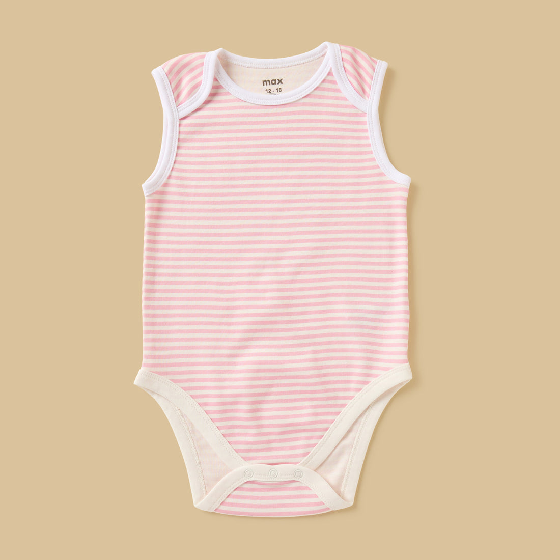 Pack of 3 - Printed Sleeveless Bodysuit