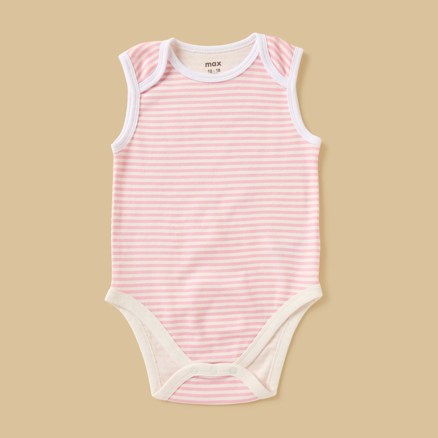 Pack of 3 - Printed Sleeveless Bodysuit