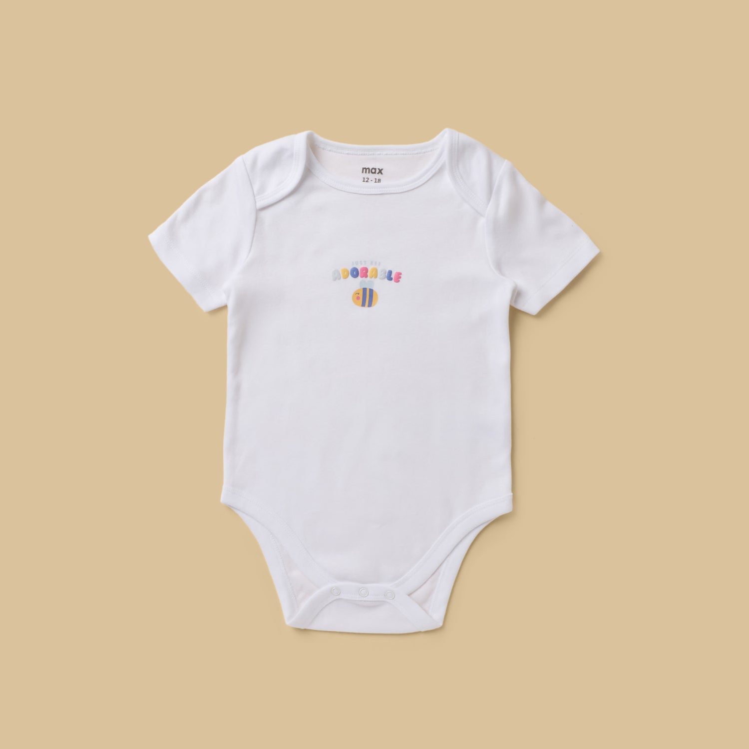 Pack of 5 - Printed Cotton Bodysuit