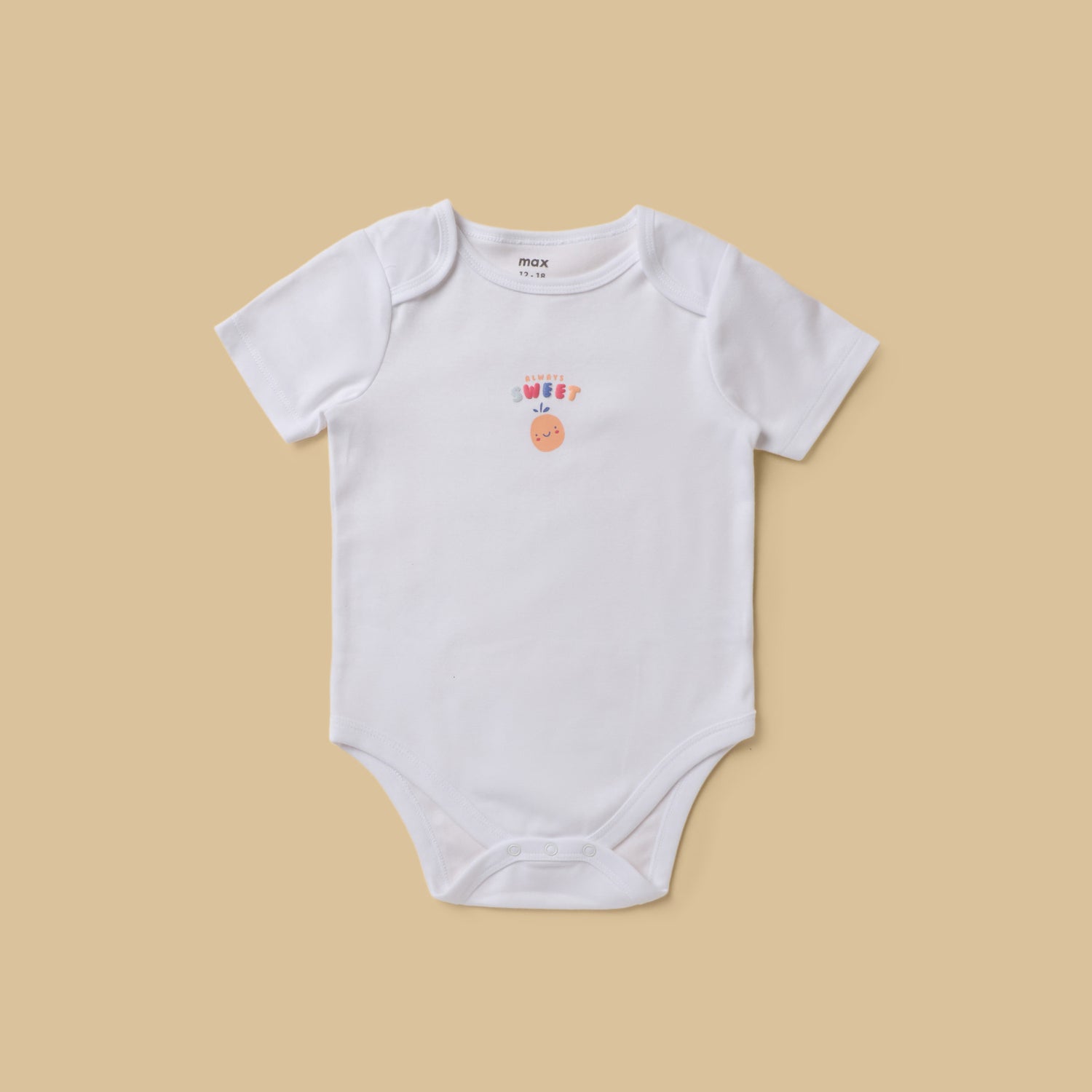 Pack of 5 - Printed Cotton Bodysuit