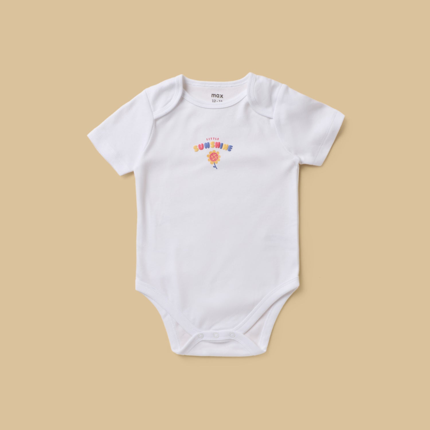 Pack of 5 - Printed Cotton Bodysuit
