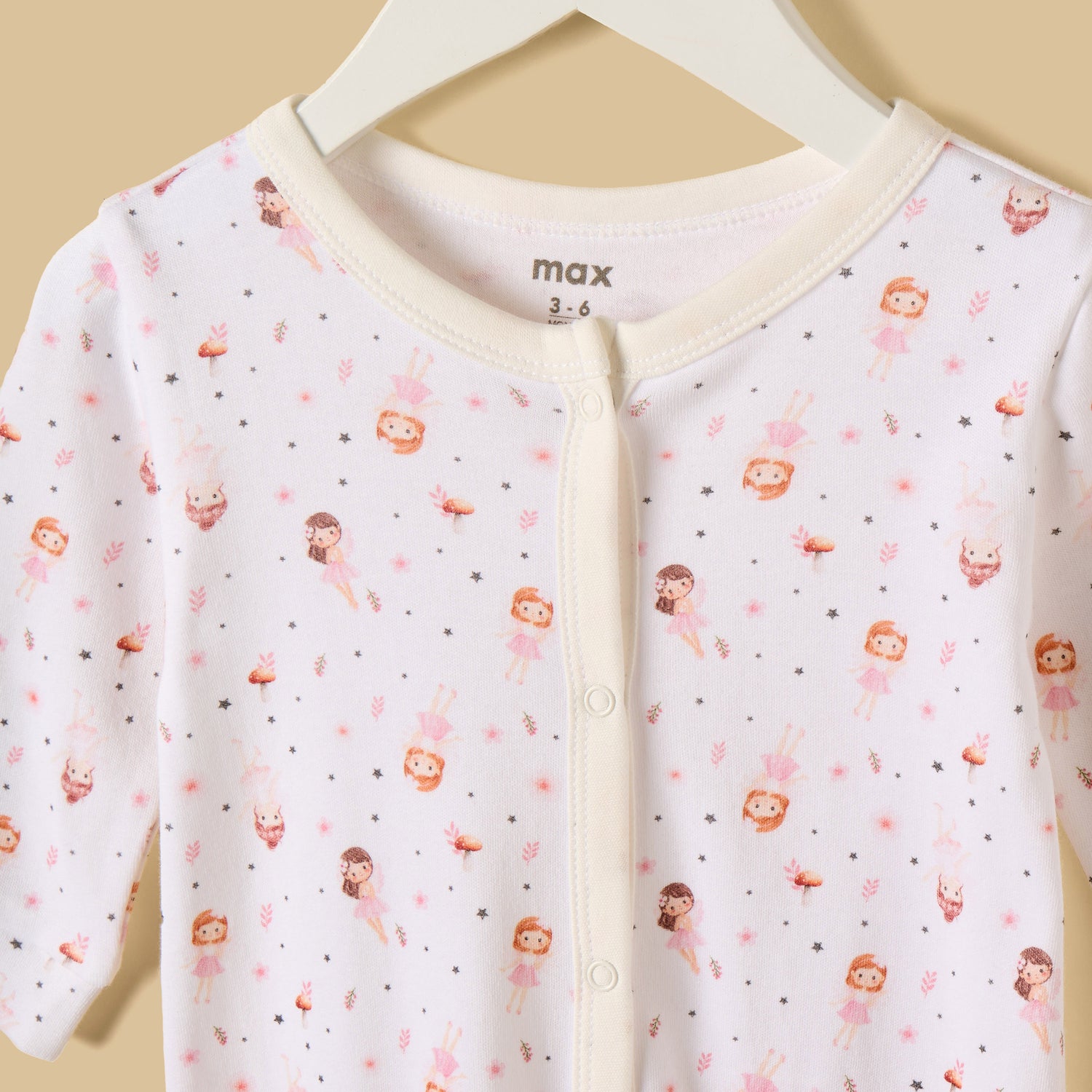 Pack of 2 - Fairy Print Sleepsuit