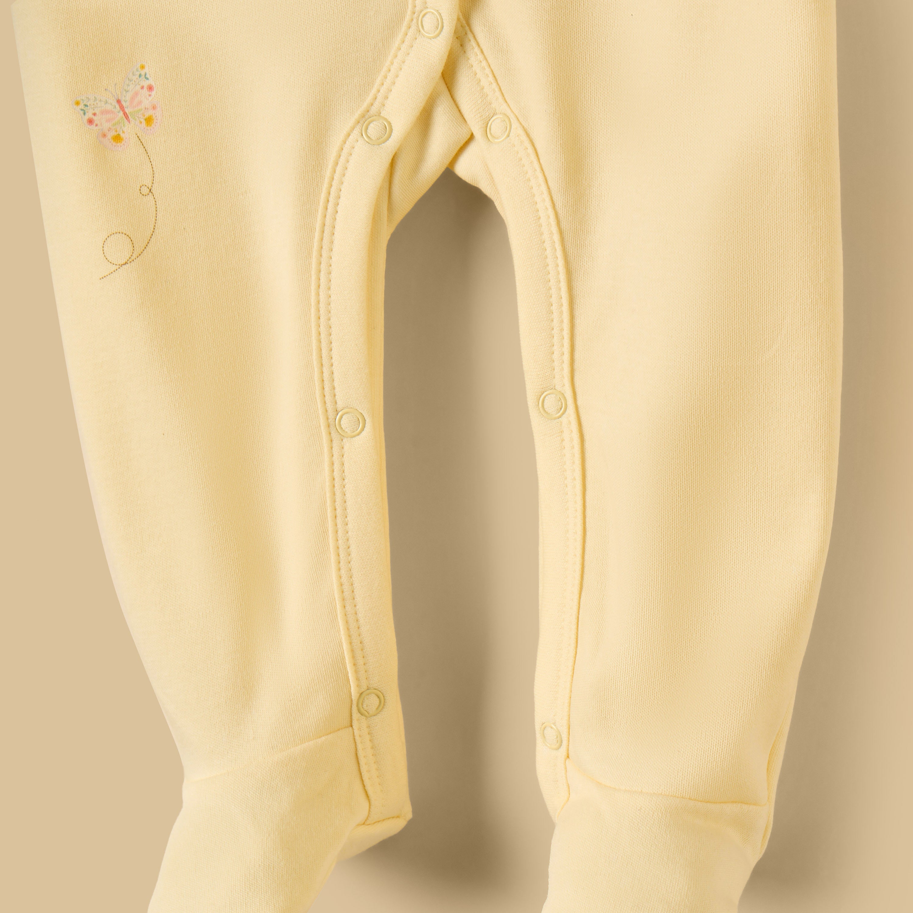 Pack of 2 - Butterfly Print Sleepsuit