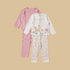 Pack of 2 - Floral Print Cotton Pyjama Set - Multicolour / 12-18 mths