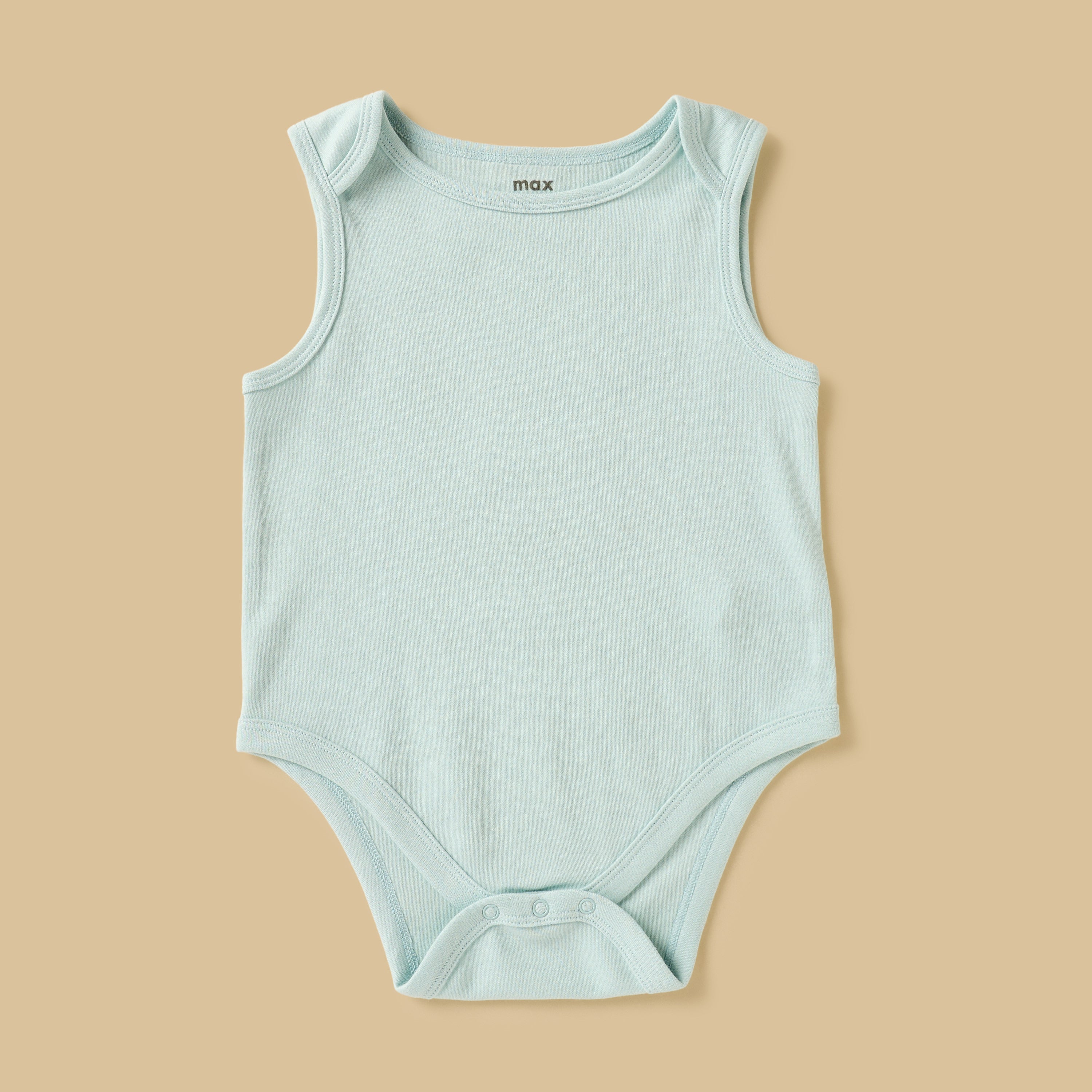 Pack of 5 - Assorted Cotton Sleeveless Bodysuit