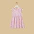 Graphic Print Cotton Sleeveless Dress - Pink / 12-18 mths
