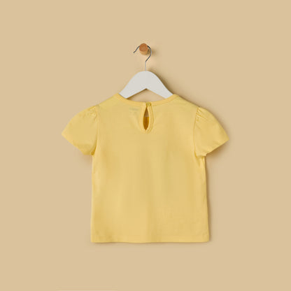 Graphic Print Cotton Top