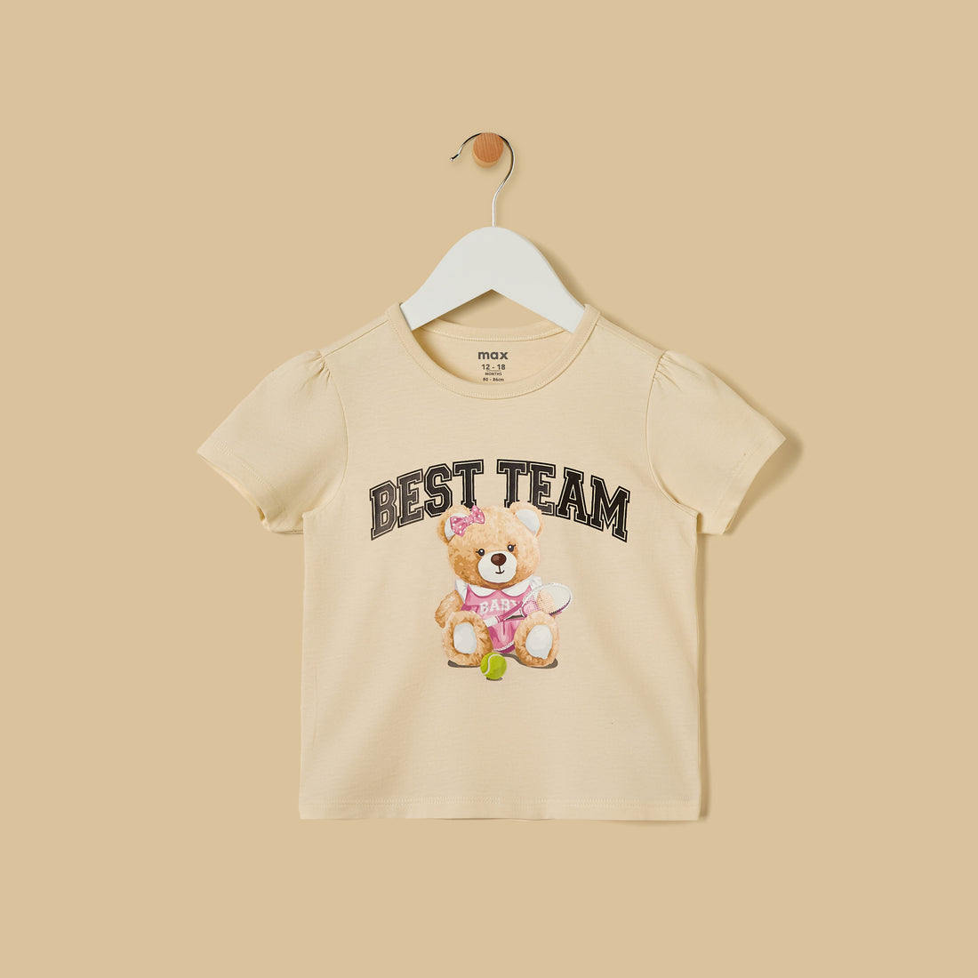 Teddy Bear Print T-shirt