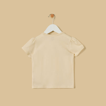 Teddy Bear Print T-shirt