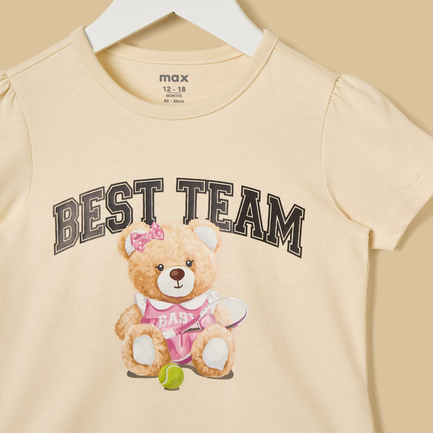 Teddy Bear Print T-shirt