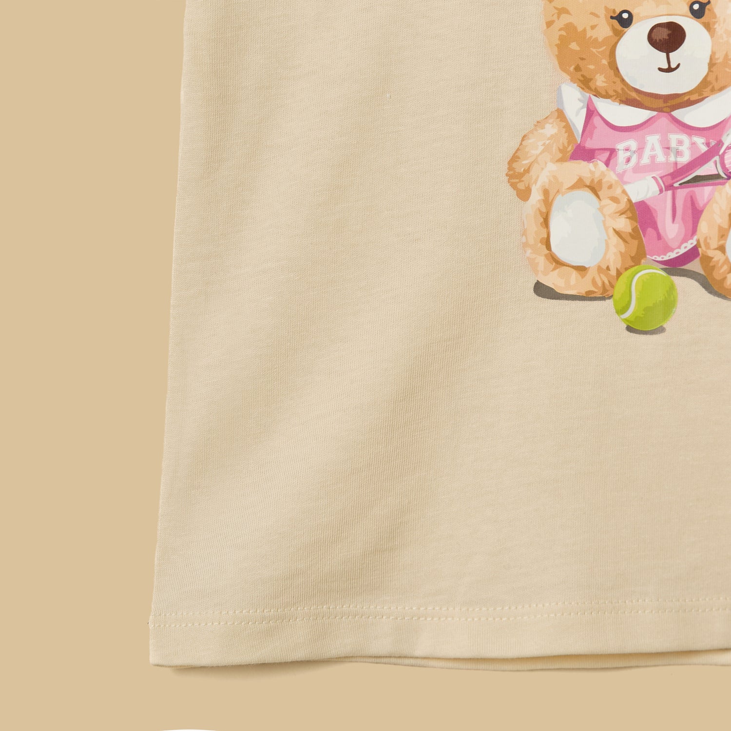 Teddy Bear Print T-shirt