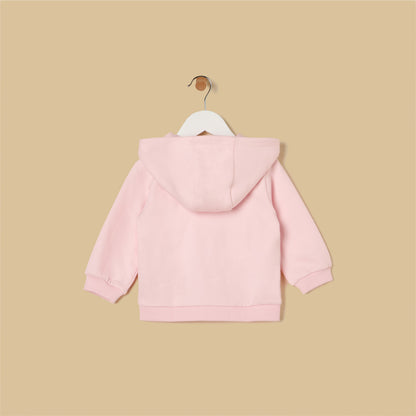 Zip Through Hooded Sweatshirt