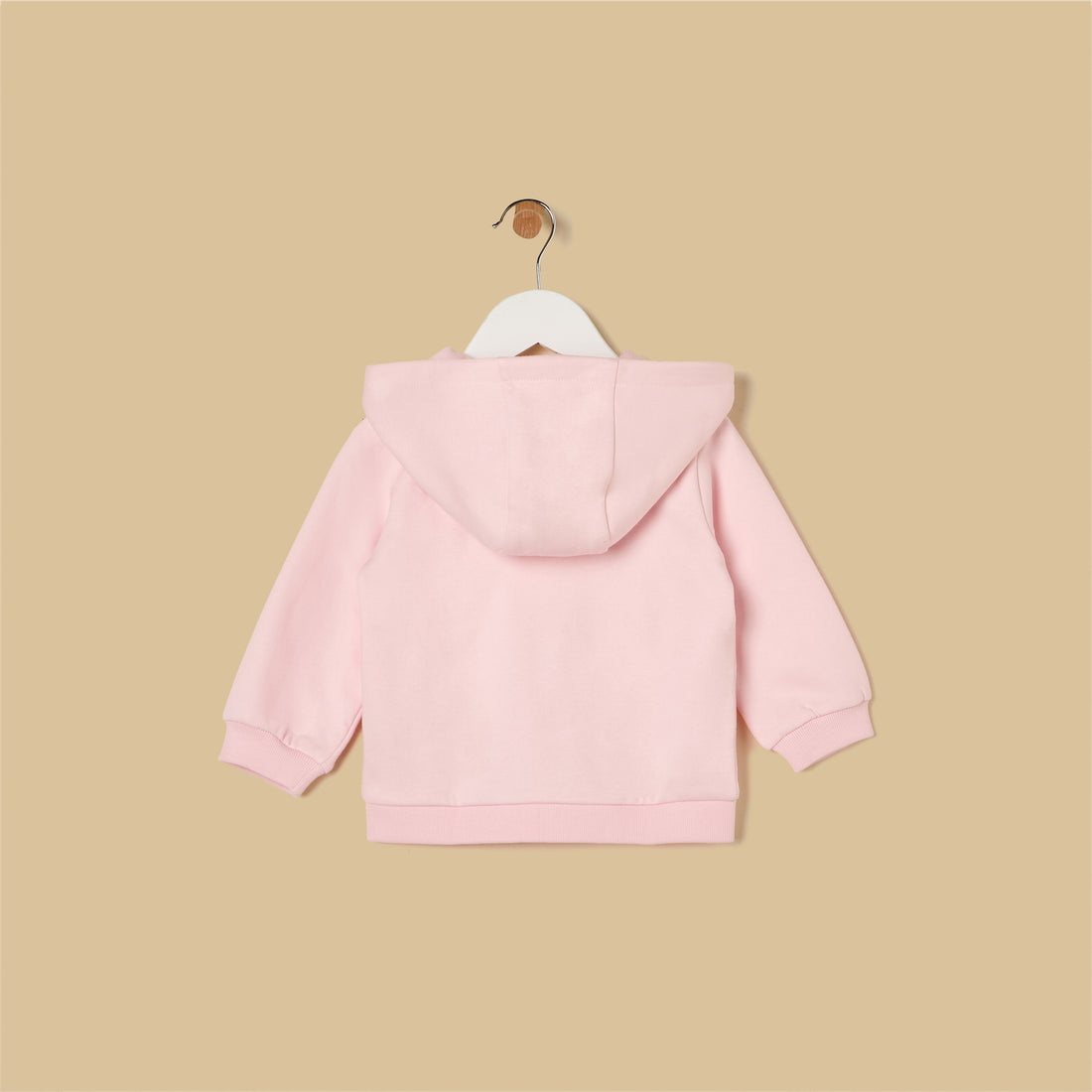 Zip Through Hooded Sweatshirt