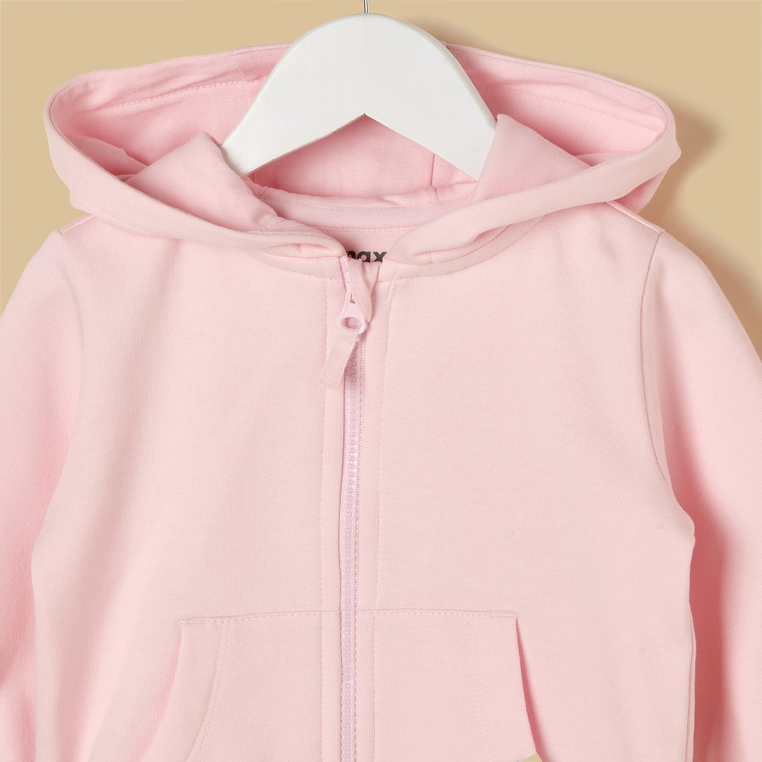 Zip Through Hooded Sweatshirt