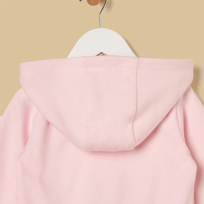 Zip Through Hooded Sweatshirt