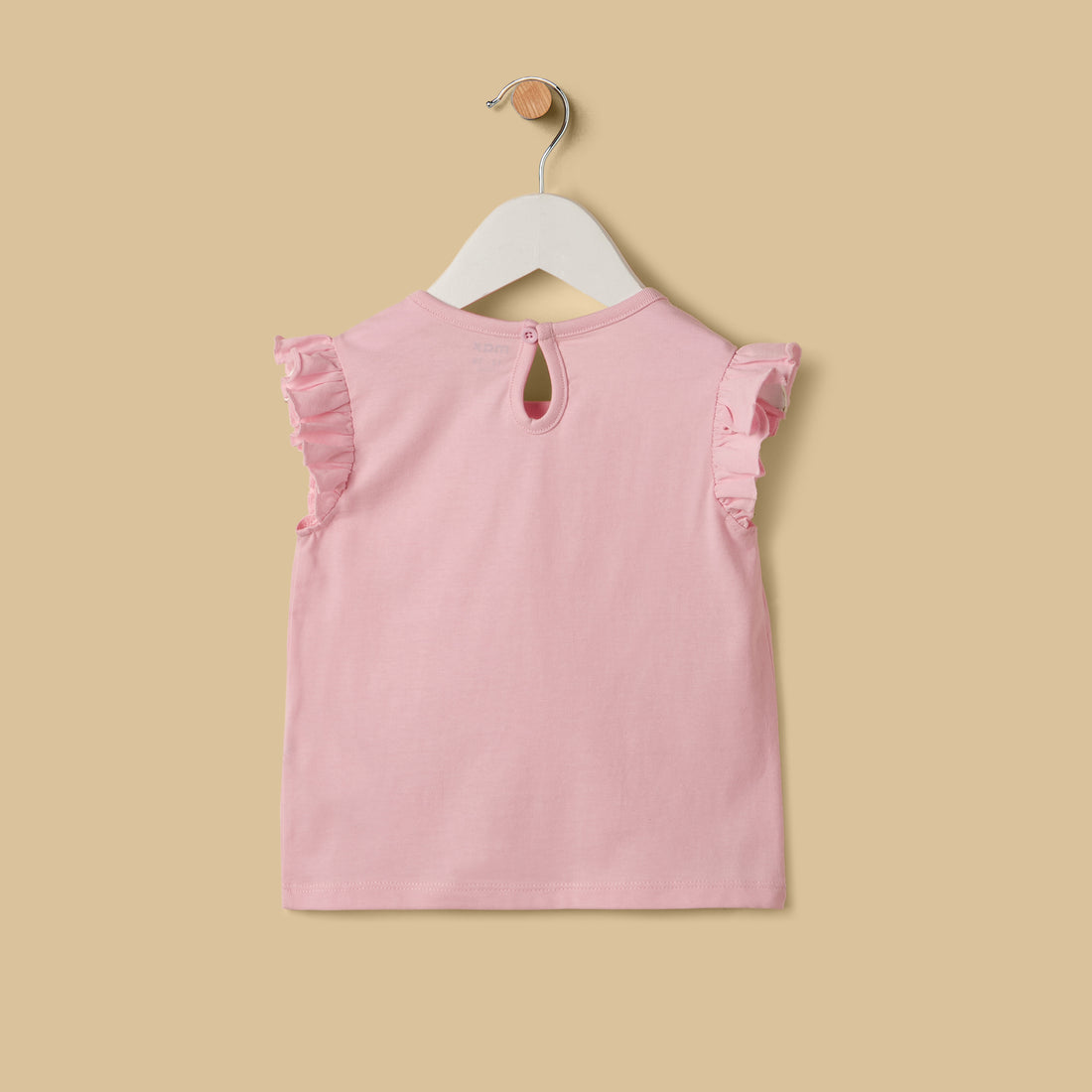 Slogan Print Cotton Top and Shorts Set