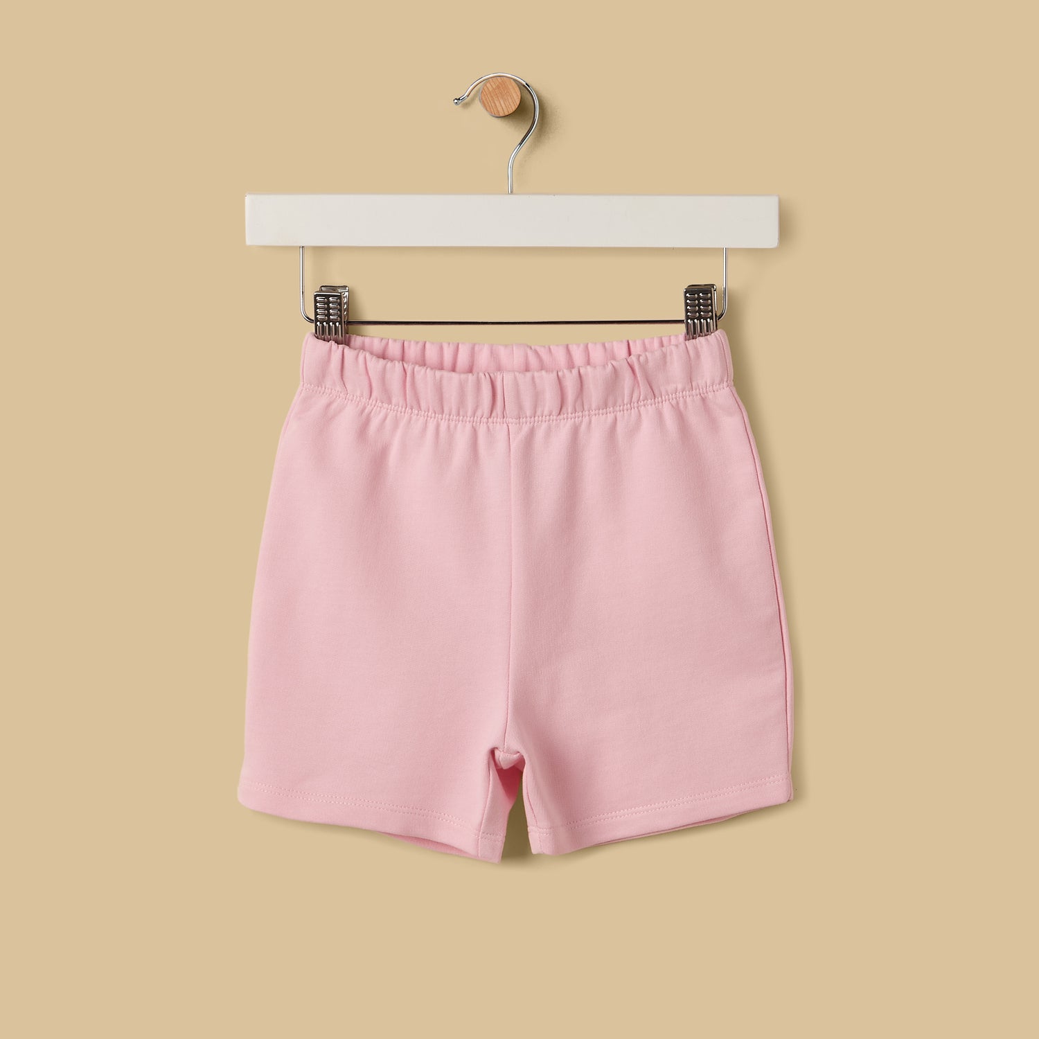 Slogan Print Cotton Top and Shorts Set