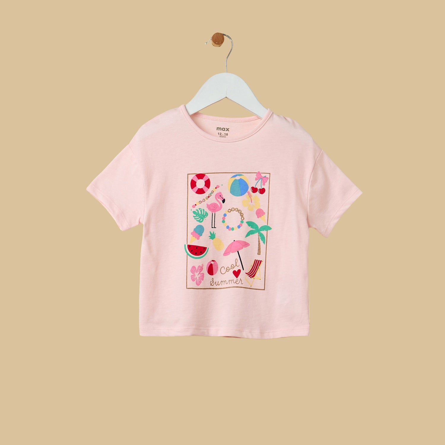 Printed T-shirt and Short Leggings Set