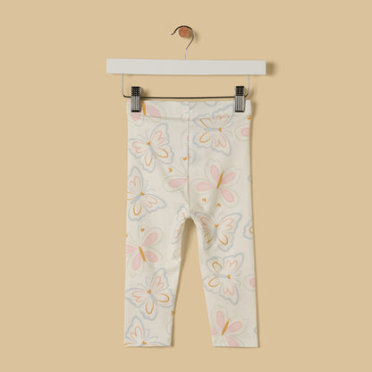 Butterfly Print Leggings