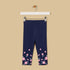 Floral Print Leggings - Blue / 12-18 mths