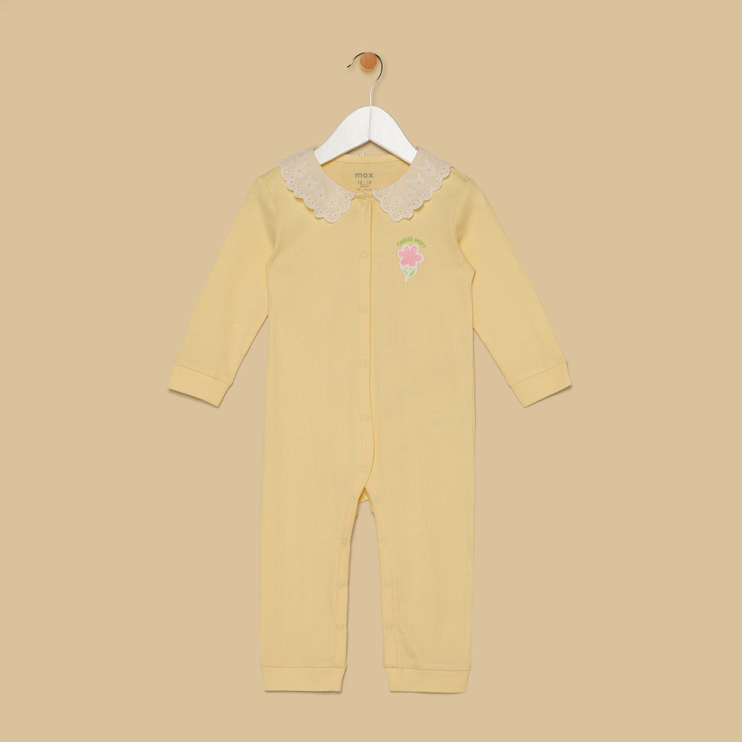 Pack of 2 - Floral Print Sleepsuit