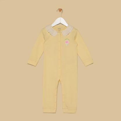 Pack of 2 - Floral Print Sleepsuit