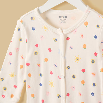 Pack of 2 - Printed Sleepsuit