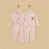 Pack of 2 - Printed Sleepsuit - Pink / 12-18 mths