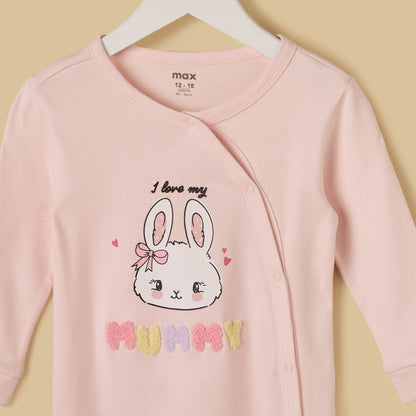 Pack of 2 - Printed Sleepsuit