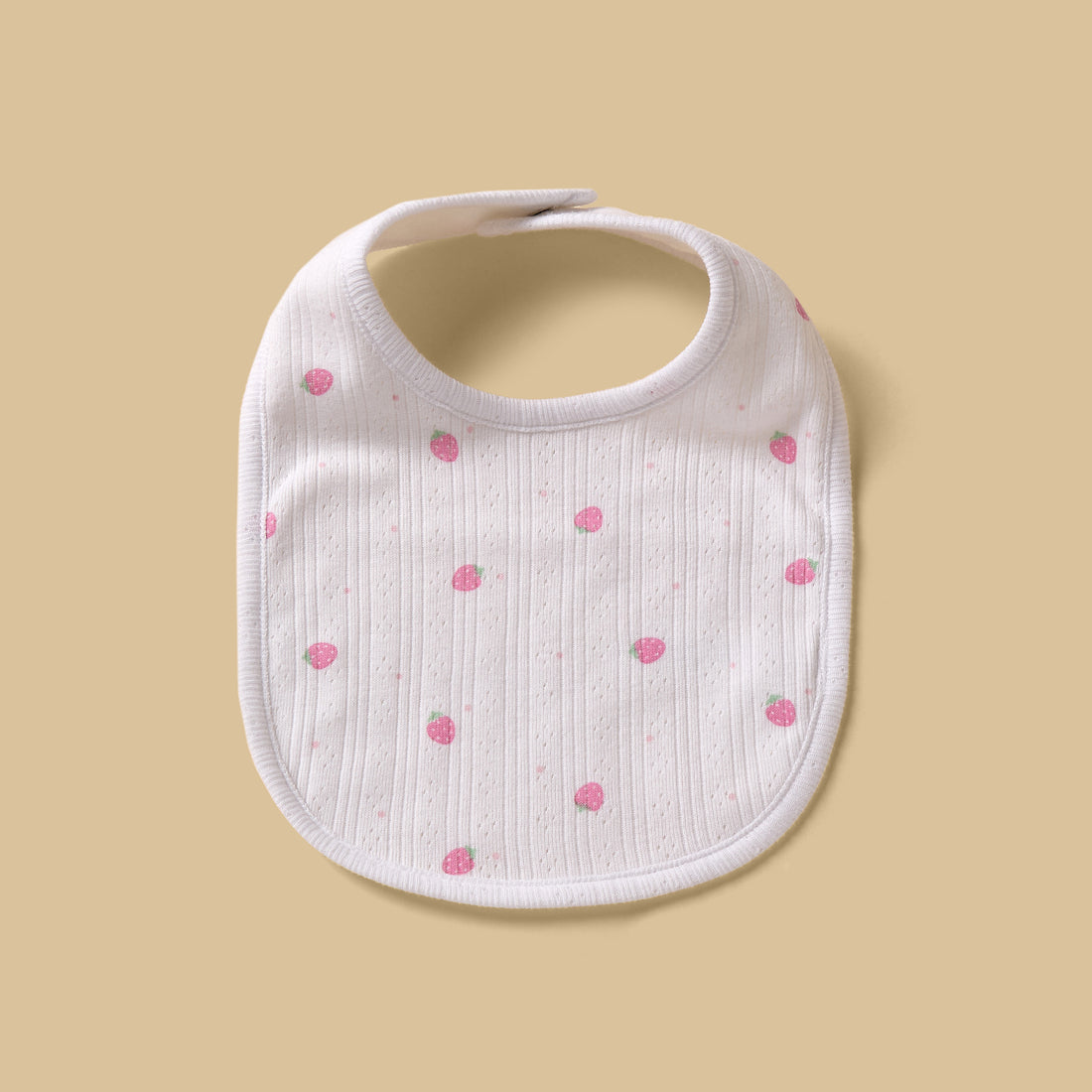 Pack of 3 - Printed Bib with Button Closure
