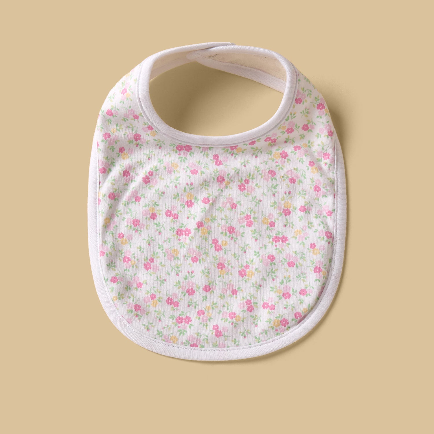 Pack of 3 - Printed Bib with Button Closure