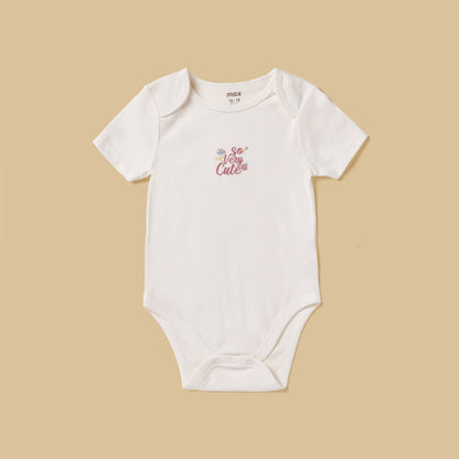 Pack of 3 - Printed Bodysuit