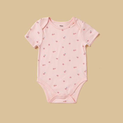 Pack of 3 - Printed Bodysuit