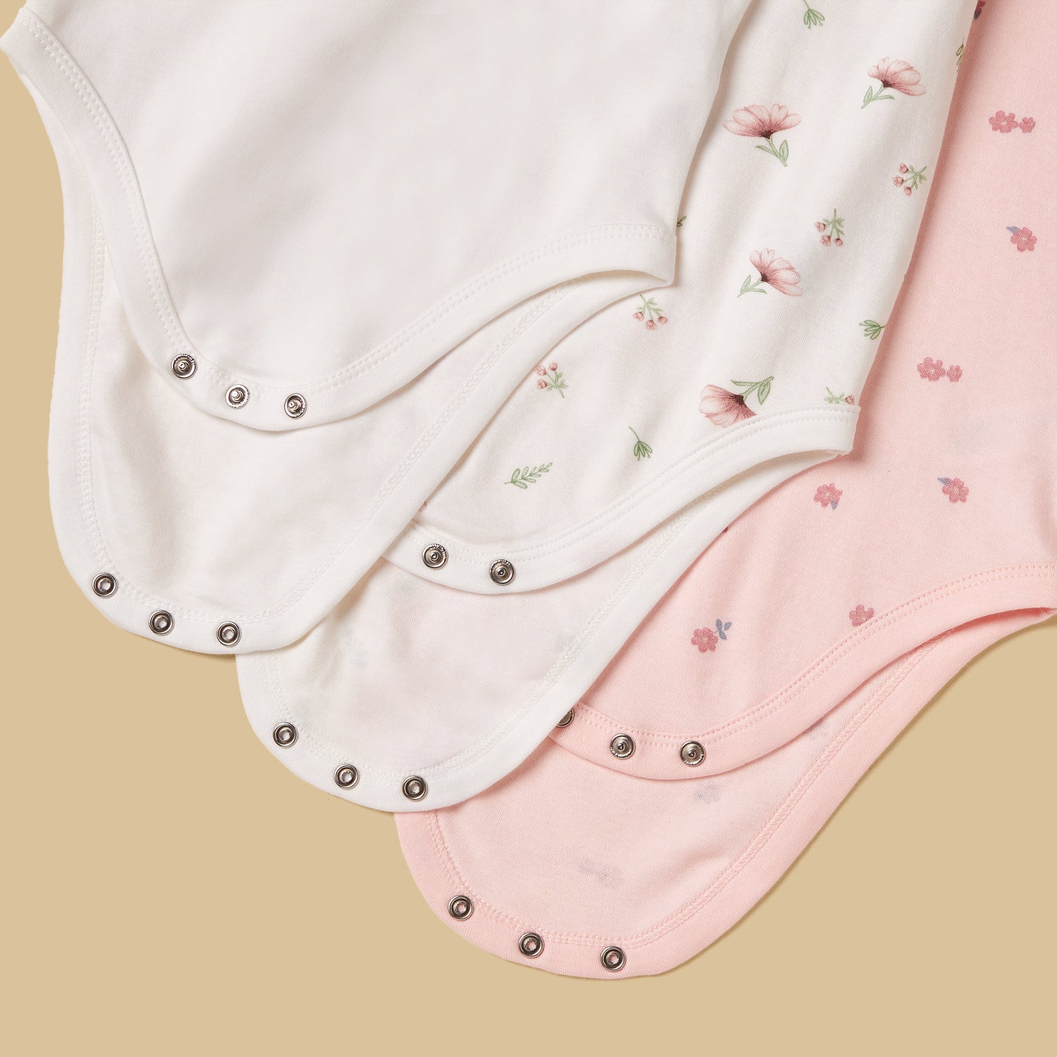 Pack of 3 - Printed Bodysuit