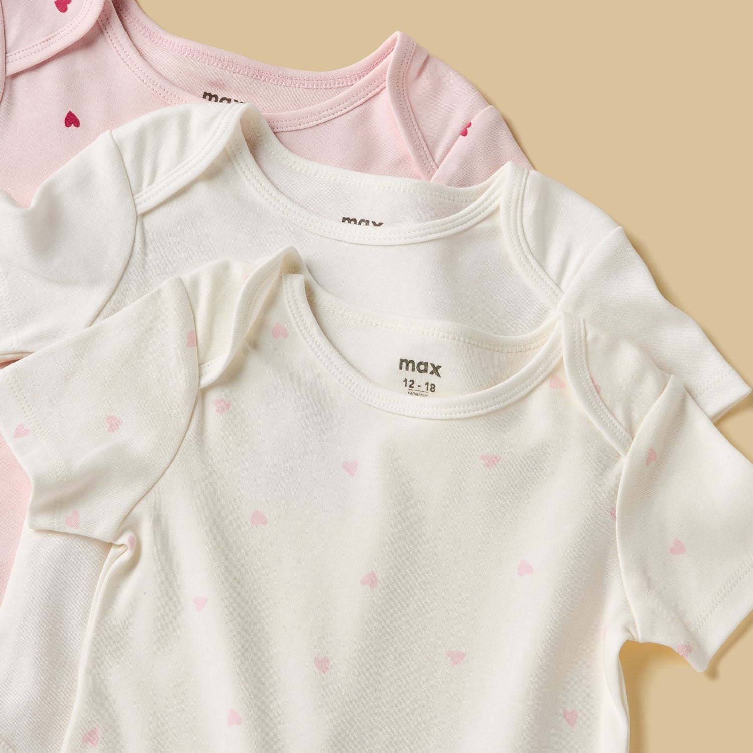 Pack of 3 - Printed Bodysuit