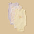 Pack of 3 - Floral Print Sleeveless Bodysuit - Multicolour / 12-18 mths