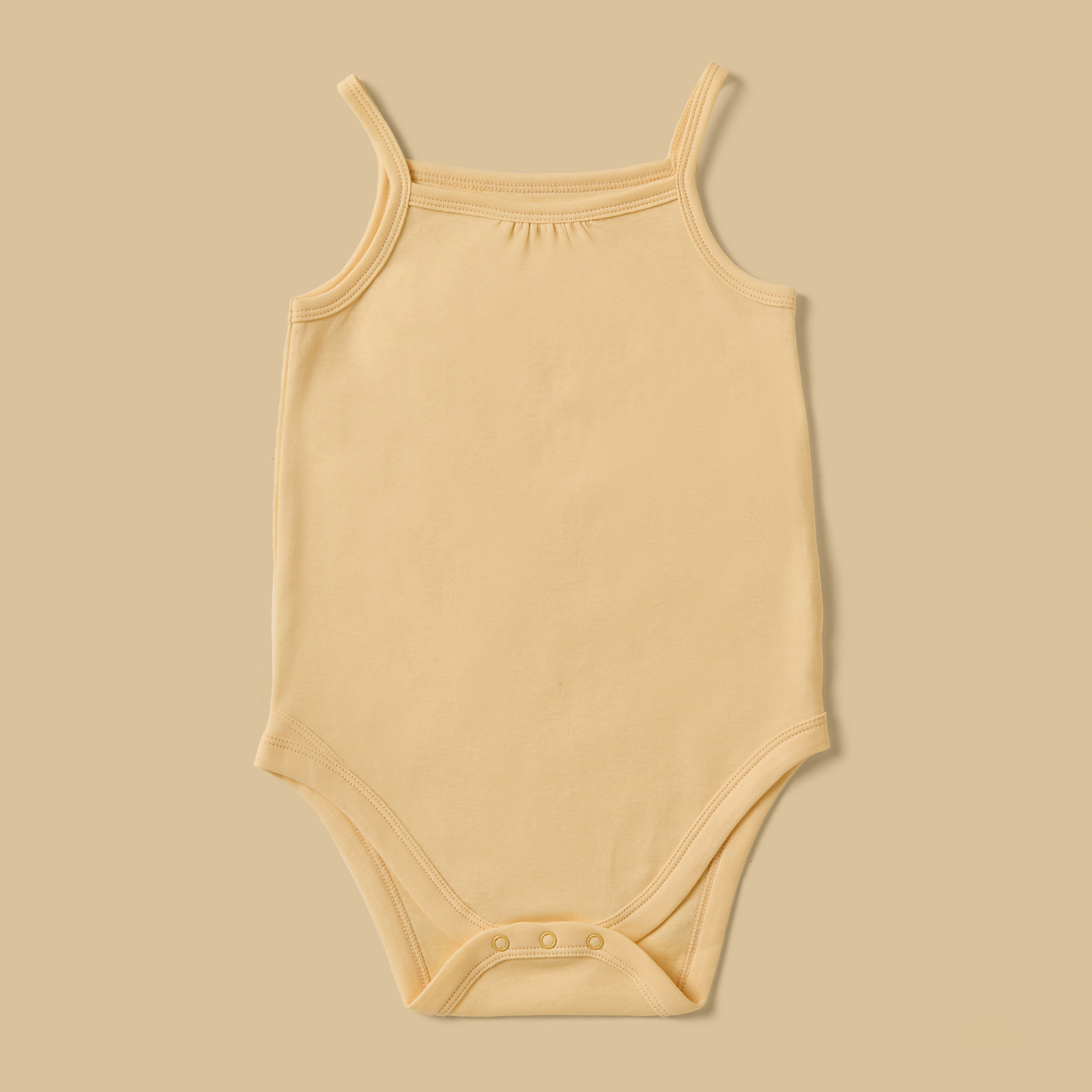 Pack of 3 - Sleeveless Bodysuit with Button Closure