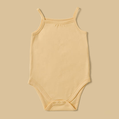 Pack of 3 - Sleeveless Bodysuit with Button Closure