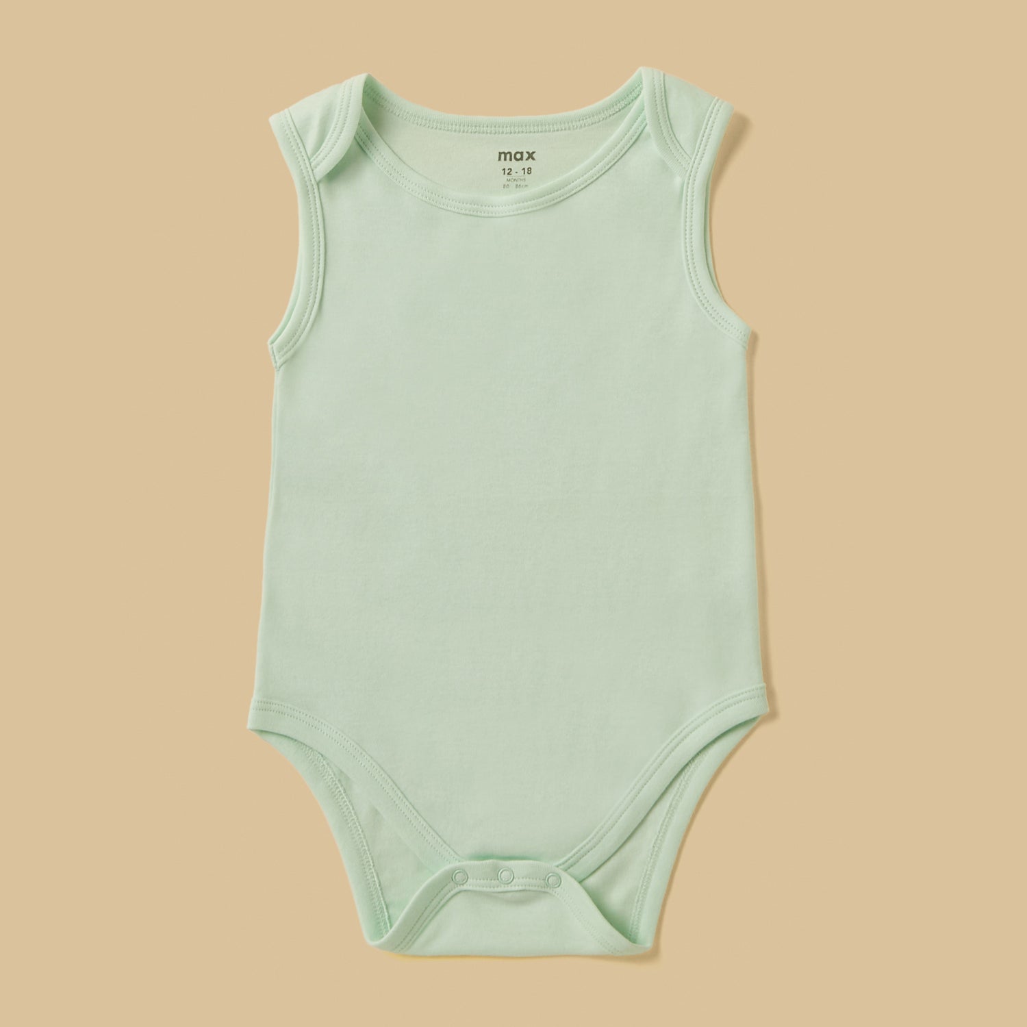 Pack of 3 - Assorted Sleeveless Bodysuit