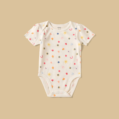 Pack of 3 - Printed Bodysuit