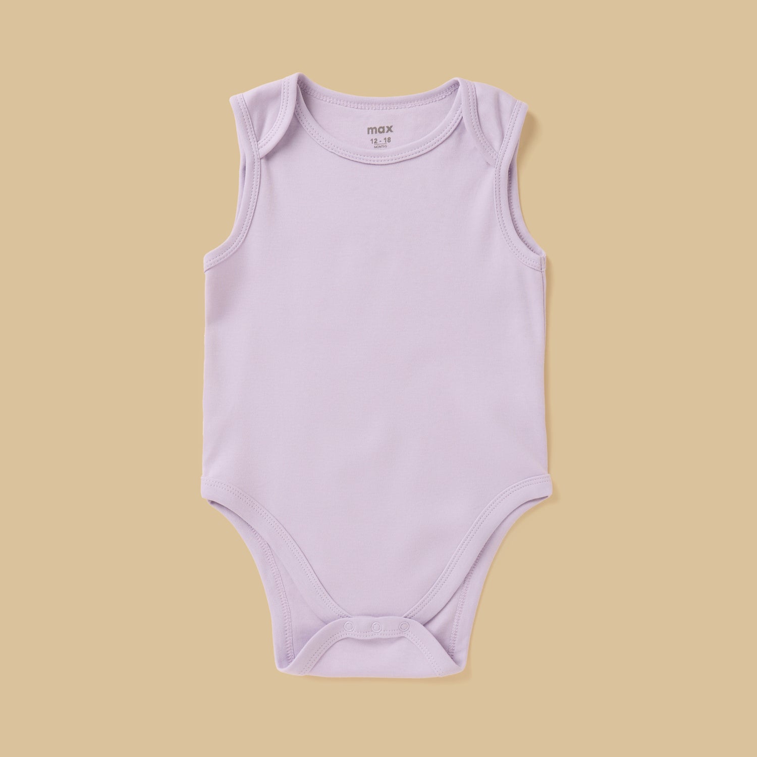 Pack of 5 - Floral Print Sleeveless Cotton Bodysuit