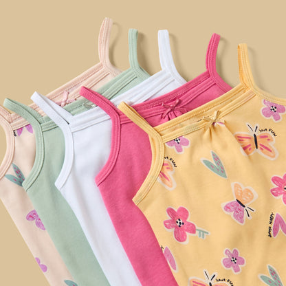 Pack of 5 - Assorted Cotton Bodysuit